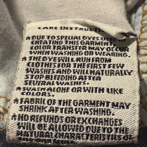 Wax Jean Denim Stretch Button-Up Overall Dress Size 3X - Picture 10 of 10